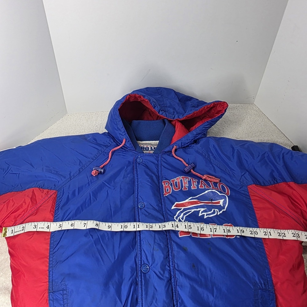 Vintage Buffalo Bills Apex One Pro Line Jacket SIZE SMALL Petite - Picture 14 of 16